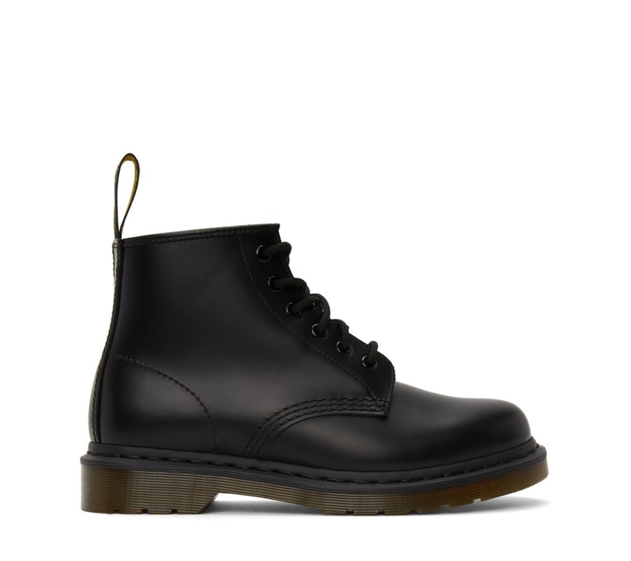 Ботинки Dr. Martens 101 Black Smooth Leather Ankle Boots 24255001