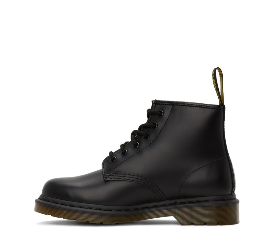 Ботинки Dr. Martens 101 Black Smooth Leather Ankle Boots 24255001