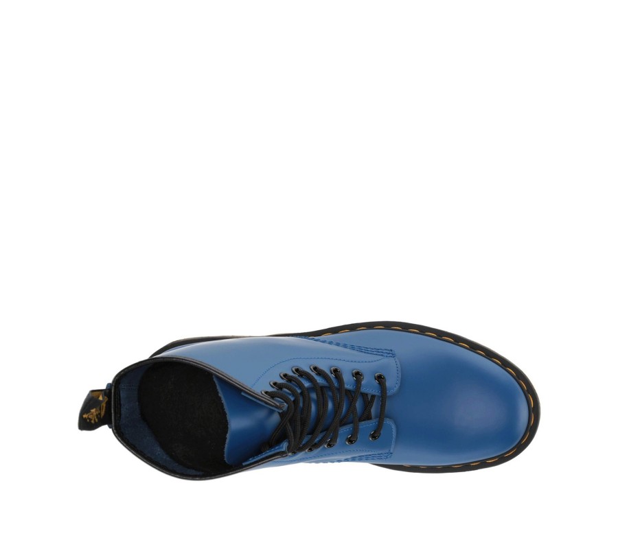 Ботинки Dr. Martens 1460 Blue Smooth Leather Lace Up Boots 24614400