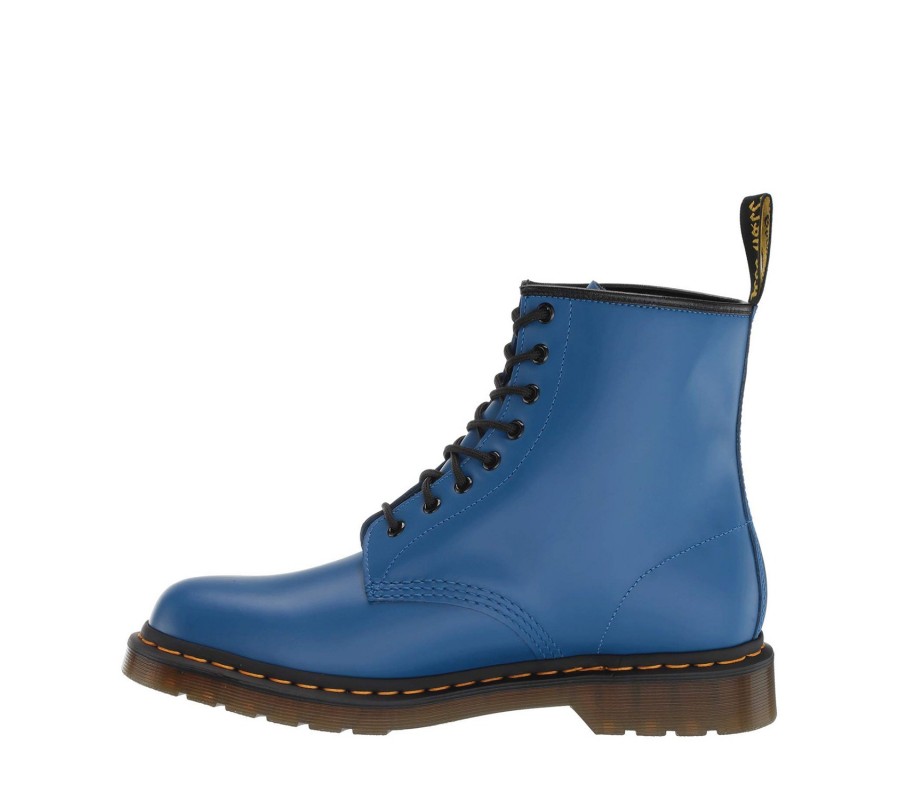 Ботинки Dr. Martens 1460 Blue Smooth Leather Lace Up Boots 24614400