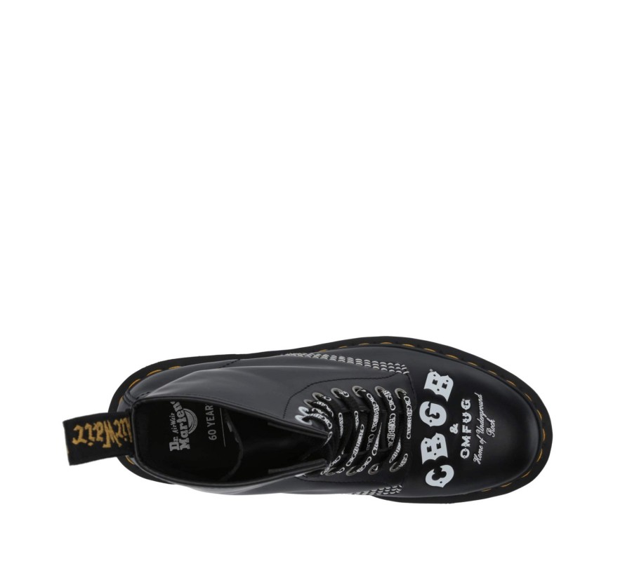 Ботинки Dr. Martens 1460 CBGB Black Smooth 25919001