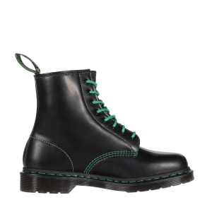 Ботинки Dr. Martens 1460 Contrast Stitch Green Smooth Lace Up Boots 25826001