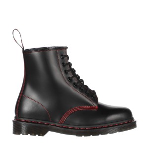 Ботинки Dr. Martens 1460 Contrast Stitch Red Smooth Lace Up Boots  25828001