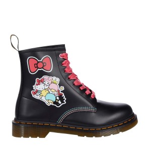 Ботинки Dr. Martens 1460 Hello Kitty Black Smooth Boots 26840001