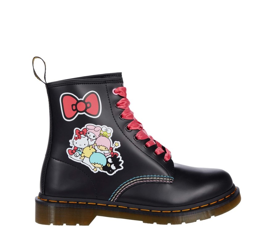 Ботинки Dr. Martens 1460 Hello Kitty Black Smooth Boots 26840001