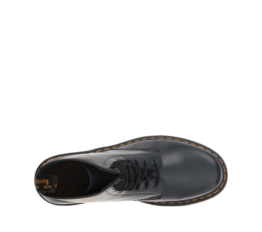 Ботинки Dr. Martens 1460 Navy Smooth Leather Lace Up Boots 11822411