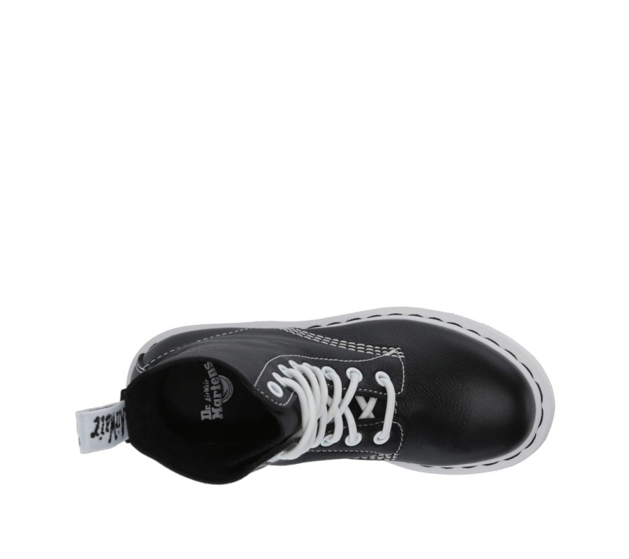 Ботинки Dr. Martens 1460 Pascal Black & White Virginia 25817001