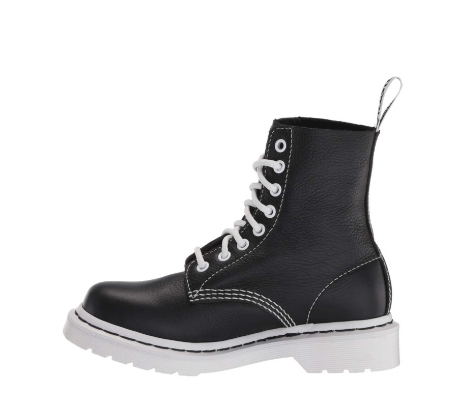 Ботинки Dr. Martens 1460 Pascal Black & White Virginia 25817001