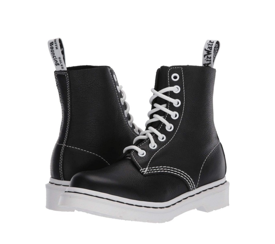 Ботинки Dr. Martens 1460 Pascal Black & White Virginia 25817001