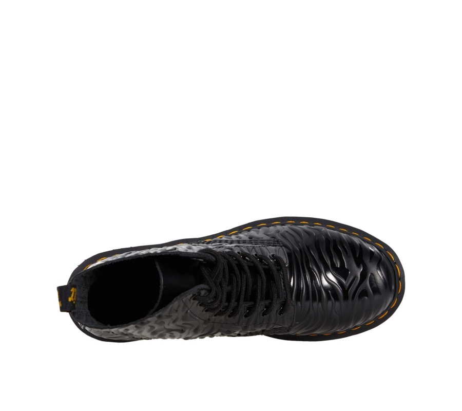 Ботинки Dr. Martens 1460 Pascal Zebra Embross Leather Lace Up Boots 26716001
