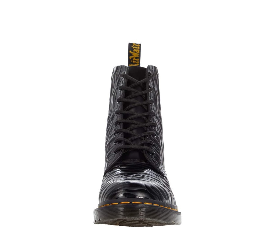 Ботинки Dr. Martens 1460 Pascal Zebra Embross Leather Lace Up Boots 26716001