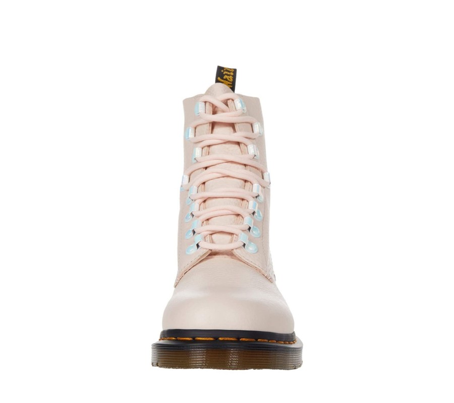 Ботинки Dr. Martens 1460 Pascal Iridescent Hardware Shell Pink