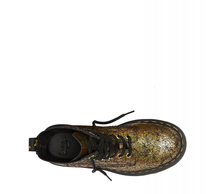 Ботинки Dr. Martens 1460 Pascal Iridiscent Cracle Gold 25727710