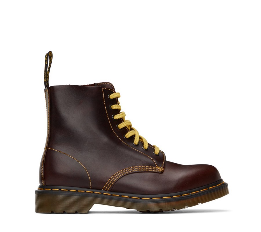 Ботинки Dr. Martens 1460 Pascal Oxblood Atlas Leather Lace Up Boots 26243601
