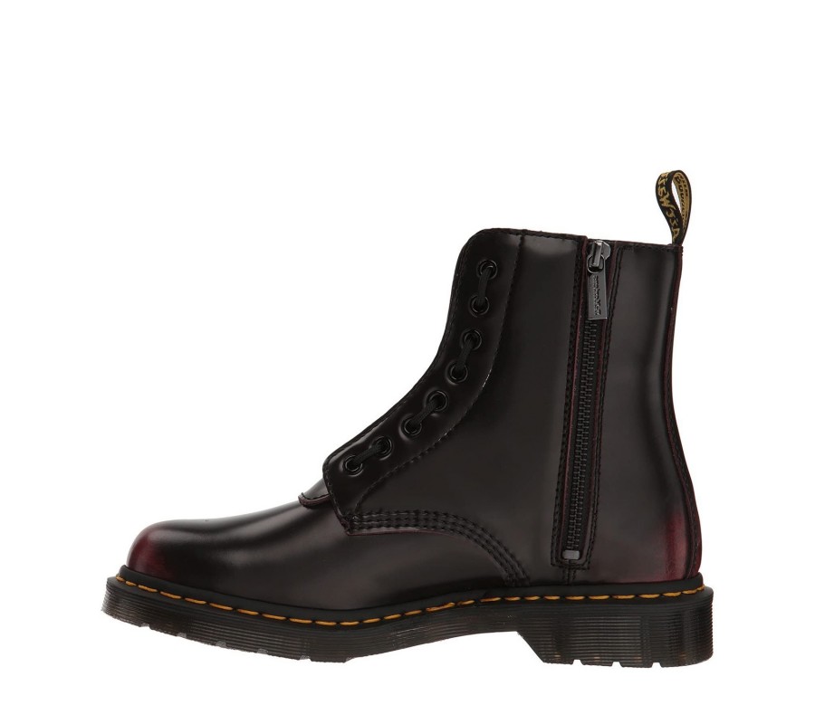  Черевики Dr. Martens 1460 Women's Pascal Cherry Red Arcadia Zipper Boots  24330600
