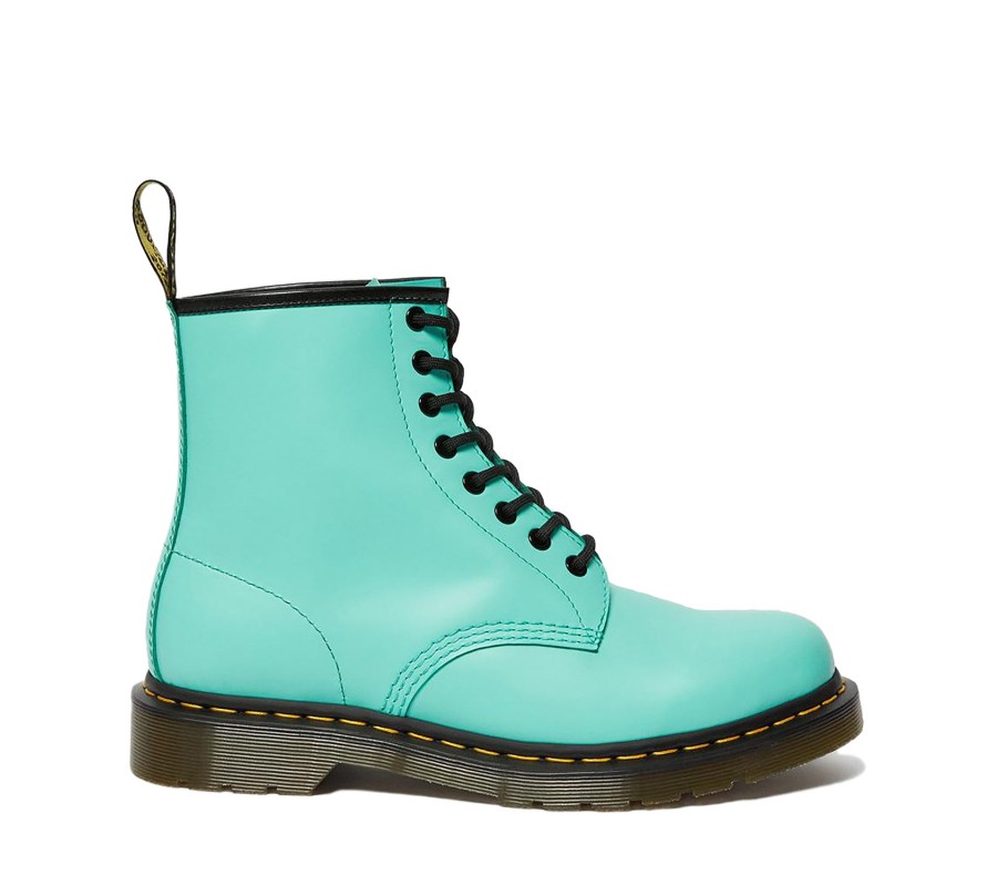 Ботинки Dr. Martens 1460 Peppermint Grey Smooth Leather Lace Up Boots 26069983
