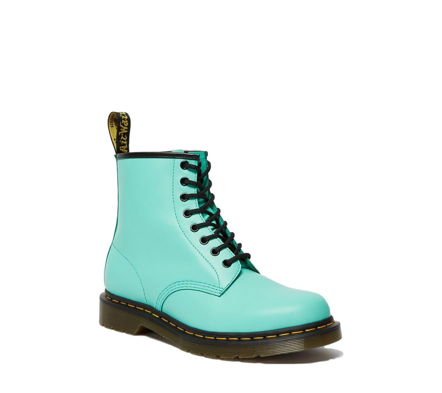Ботинки Dr. Martens 1460 Peppermint Grey Smooth Leather Lace Up Boots 26069983