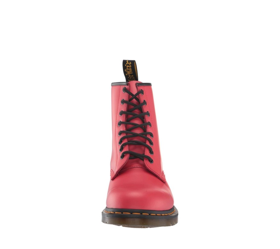 Ботинки Dr. Martens 1460 Satchel Red Smooth Leather Lace Up Boots 24614636