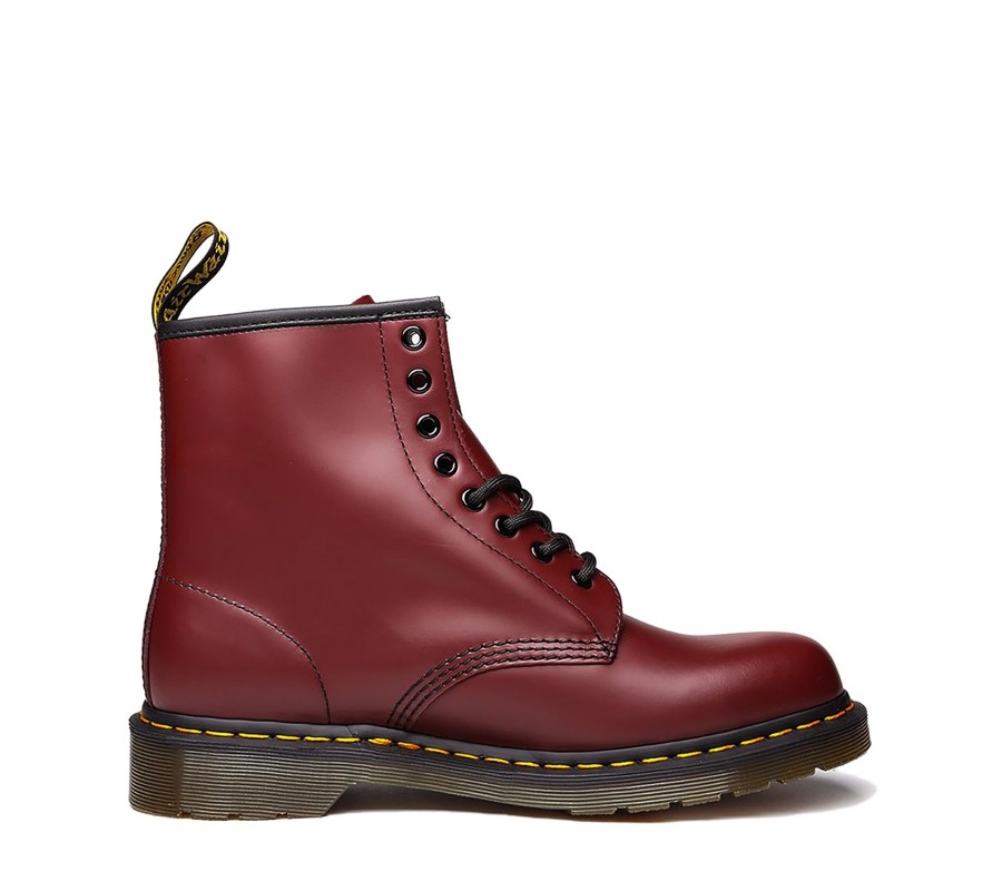 Ботинки Dr. Martens 1460 Cherry Red Smooth Leather Lace Up Boots 11822600
