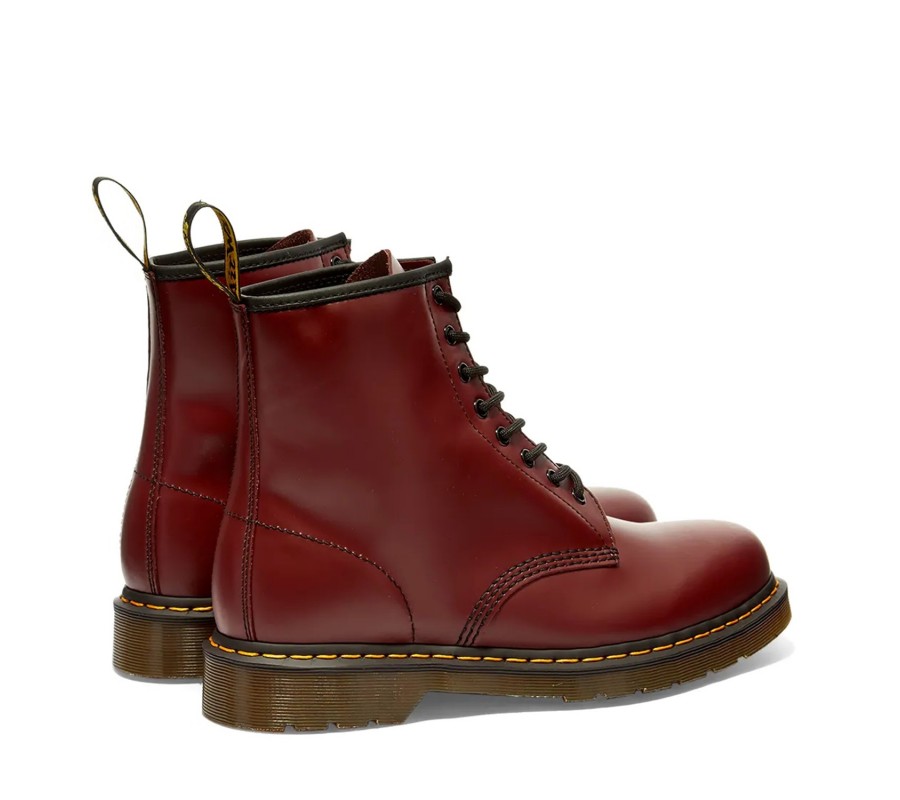 Ботинки Dr. Martens 1460 Cherry Red Smooth Leather Lace Up Boots 11822600