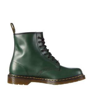 Ботинки Dr. Martens 1460 Green Smooth Leather Lace Up Boots 11822207