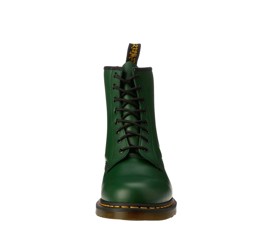 Ботинки Dr. Martens 1460 Green Smooth Leather Lace Up Boots 11822207
