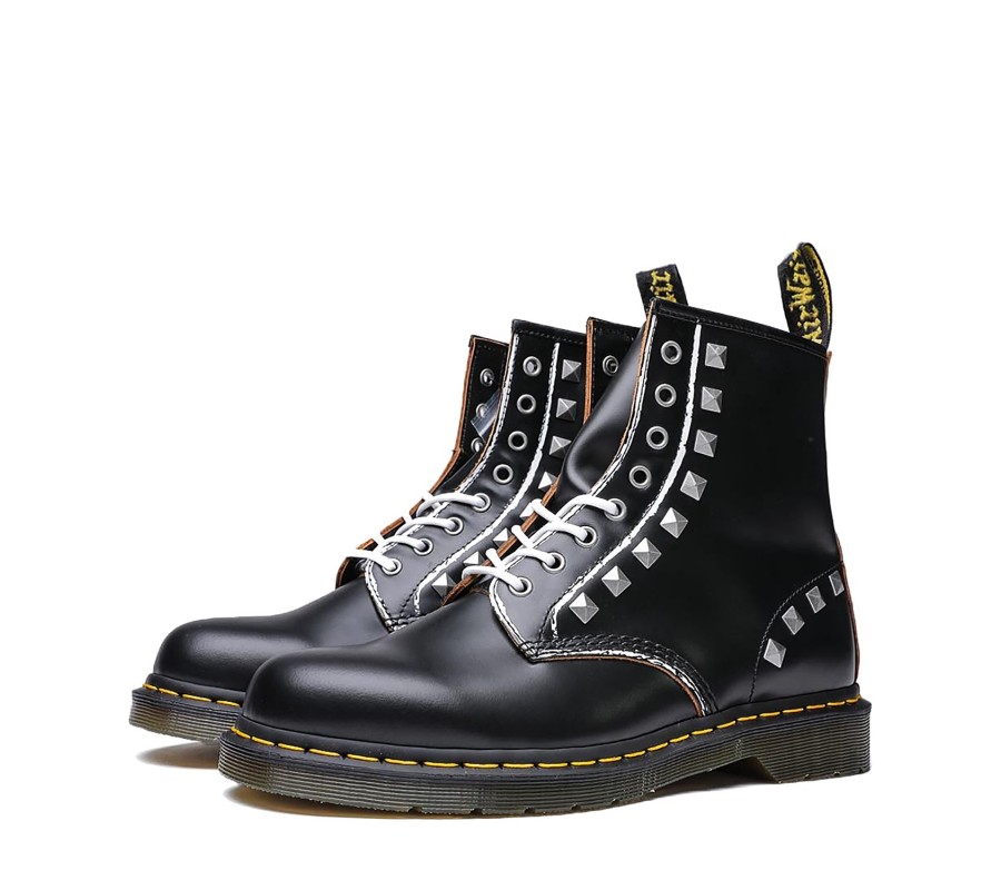 Ботинки Dr. Martens 1460 Stud Vitage Smooth Lace Up Boots 25202001