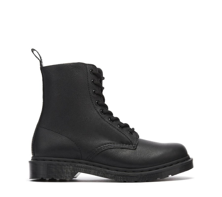  Ботинки Dr. Martens 1460 Pascal Women's Mono Black Virginia Lace Up Boots 24479001