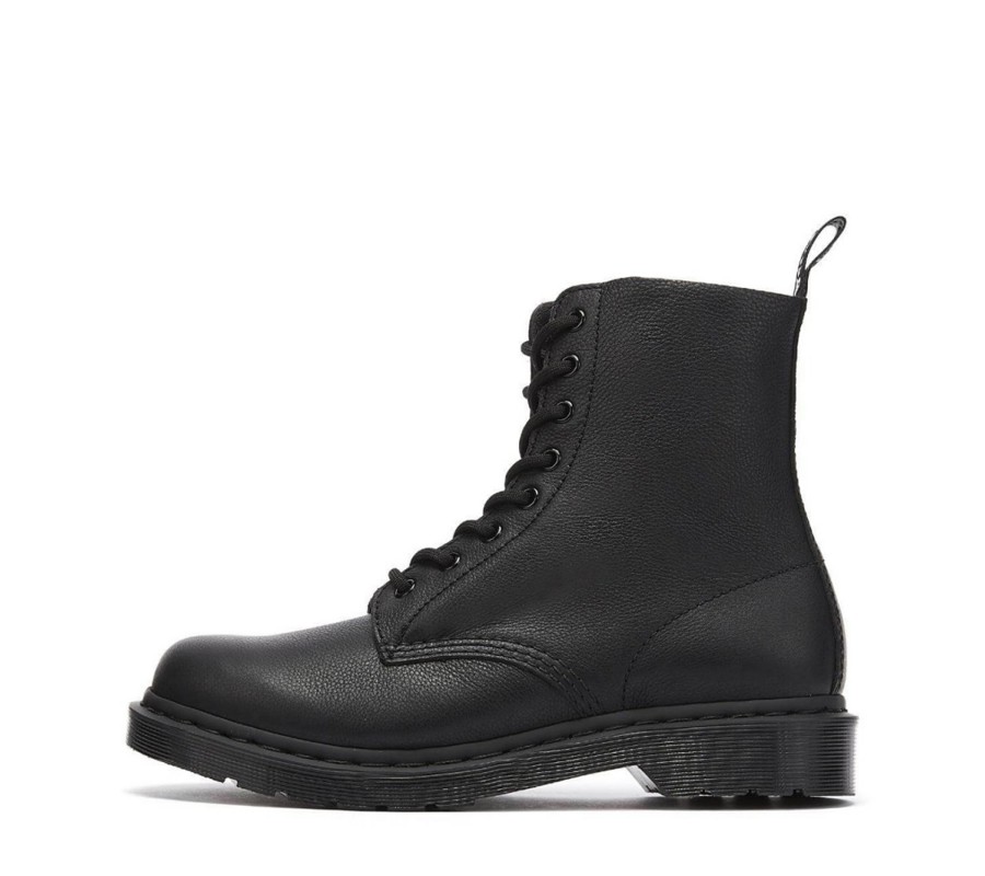  Ботинки Dr. Martens 1460 Pascal Women's Mono Black Virginia Lace Up Boots 24479001
