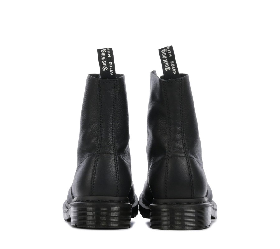  Ботинки Dr. Martens 1460 Pascal Women's Mono Black Virginia Lace Up Boots 24479001