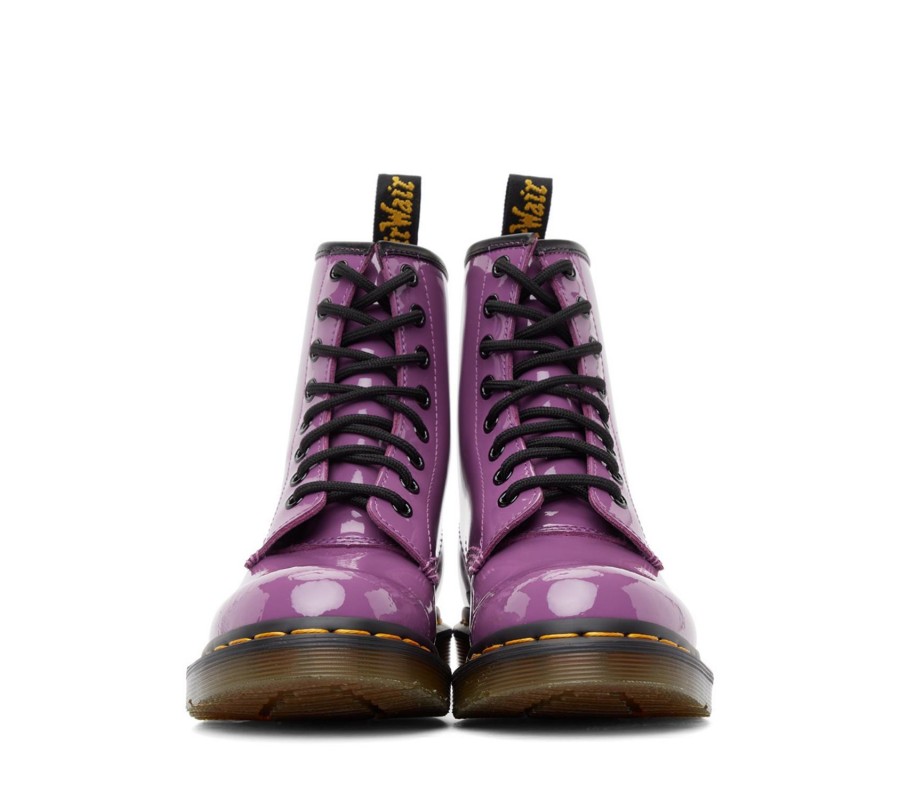 Ботинки Dr. Martens 1460 Bright Purple Patent Lamper Leather Boots 26425501