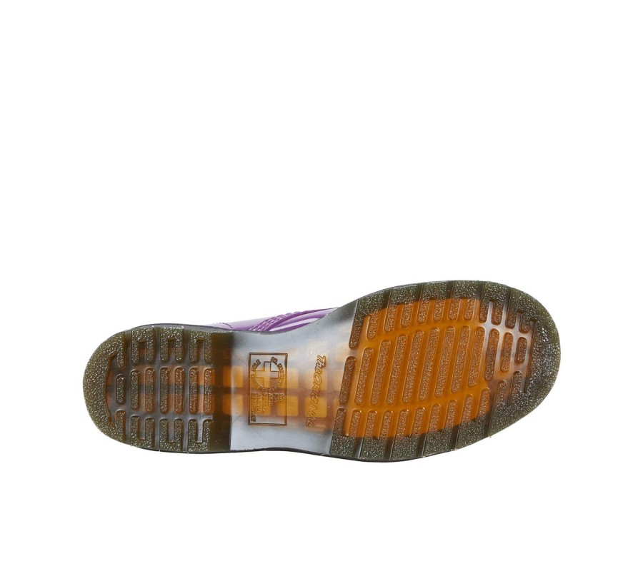 Ботинки Dr. Martens 1460 Bright Purple Patent Lamper Leather Boots 26425501