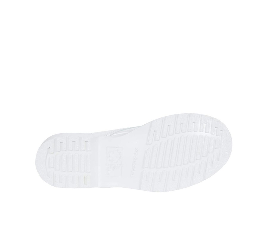 Ботинки Dr. Martens 1460 Mono White Patent Leather Lace Up Boots 26728100