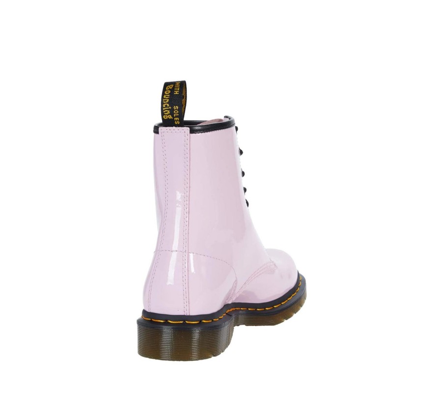 Ботинки Dr. Martens 1460 Pale Pink Patent Lamper Leather Boots 26425322