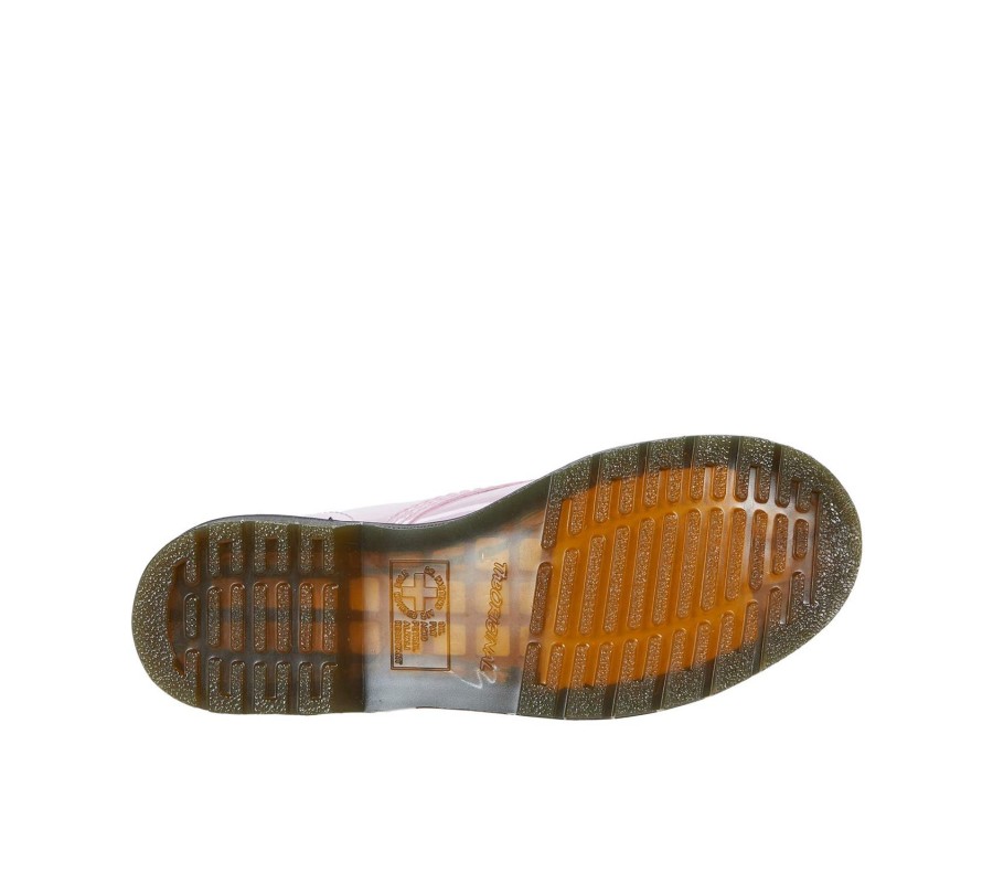 Ботинки Dr. Martens 1460 Pale Pink Patent Lamper Leather Boots 26425322