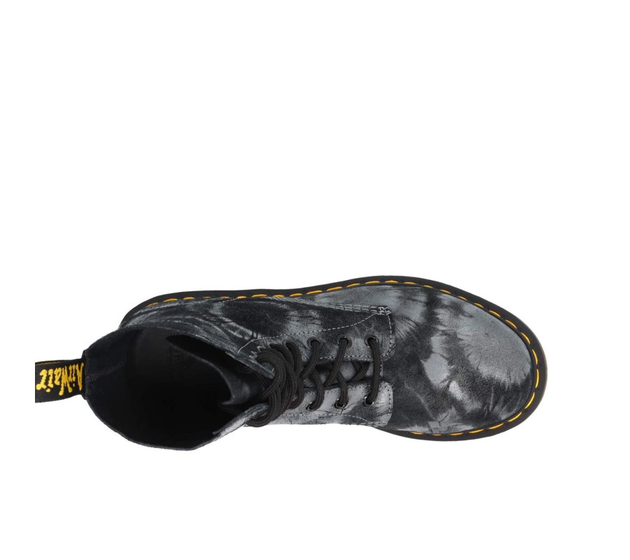 Ботинки Dr. Martens 1460 Pascal Tie Dye Black Leather Boots 26406001