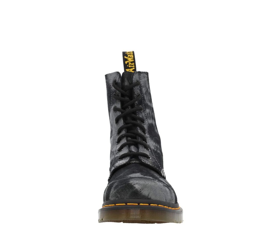 Ботинки Dr. Martens 1460 Pascal Tie Dye Black Leather Boots 26406001