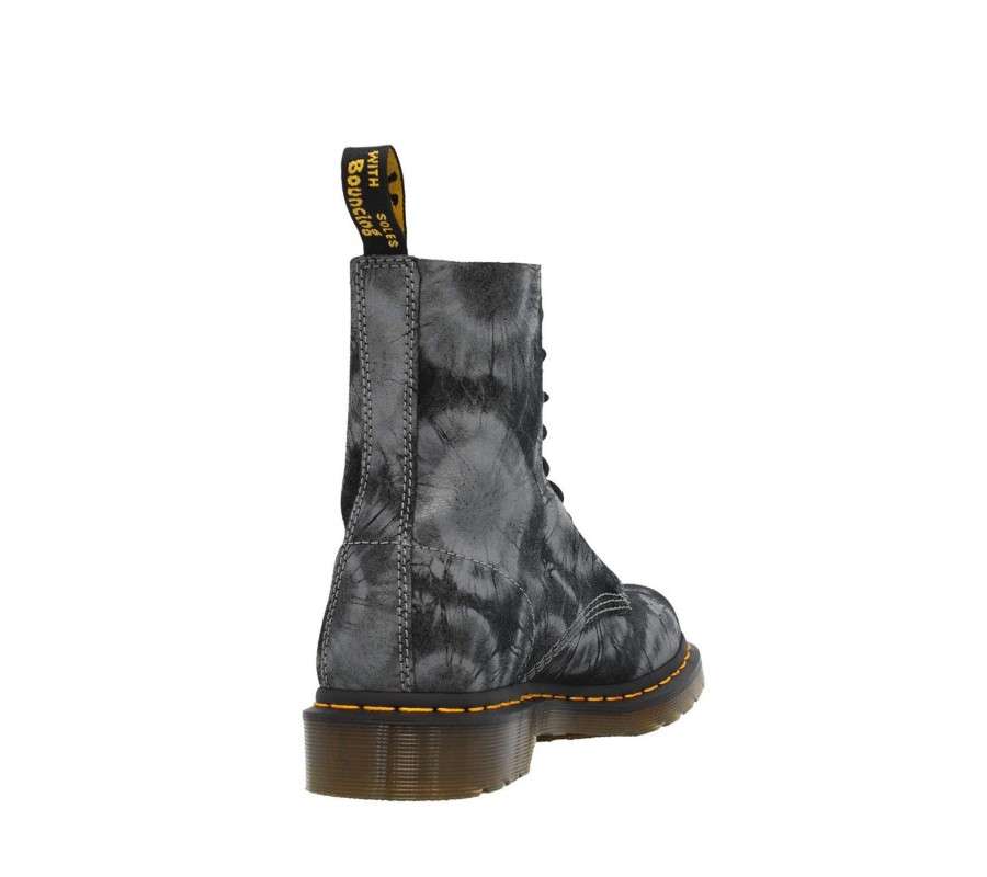 Ботинки Dr. Martens 1460 Pascal Tie Dye Black Leather Boots 26406001