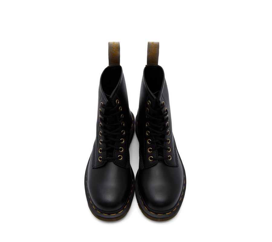 Ботинки Dr. Martens 1460 Black Vegan Felix Lace Up Boots 14045001