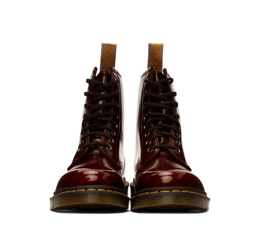 Ботинки Dr. Martens Vegan 1460 Cherry Red Lace Up Boots