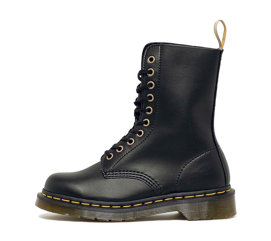 Ботинки Dr. Martens 1490 Black Vegan Mid Calf Boots 23981001