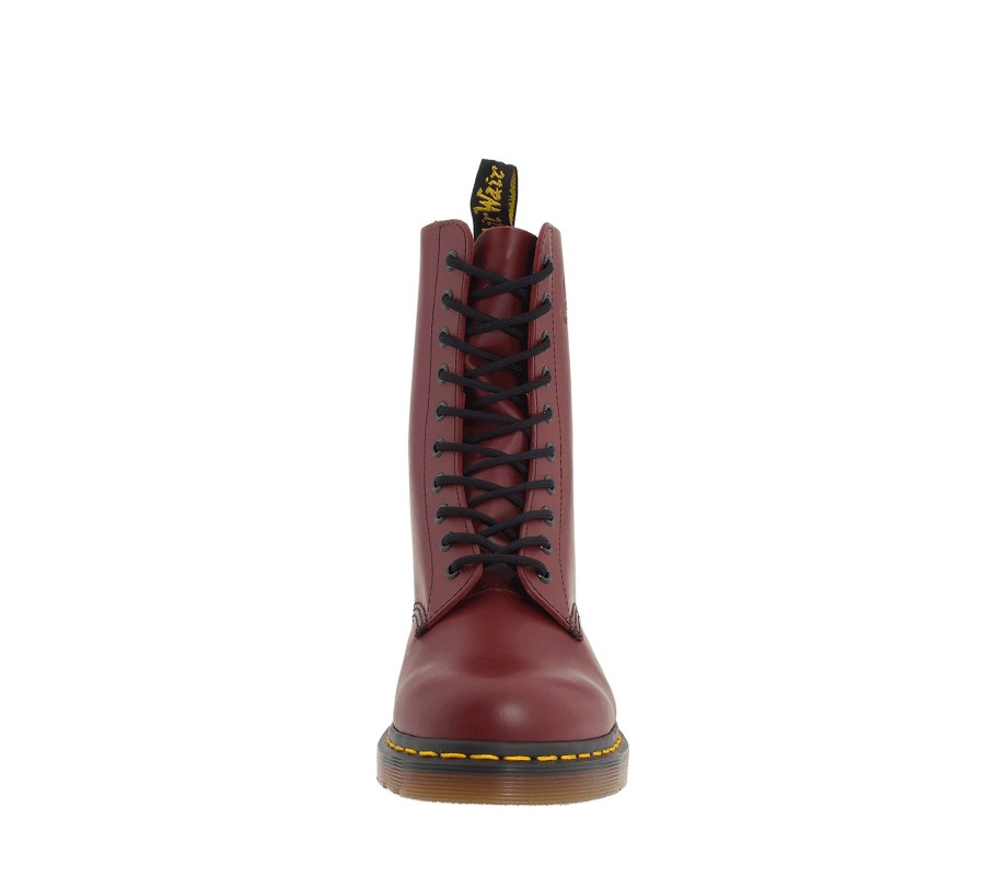 Ботинки Dr. Martens 1490 Cherry Red Smooth Leather Mid Calf Boots 11857600