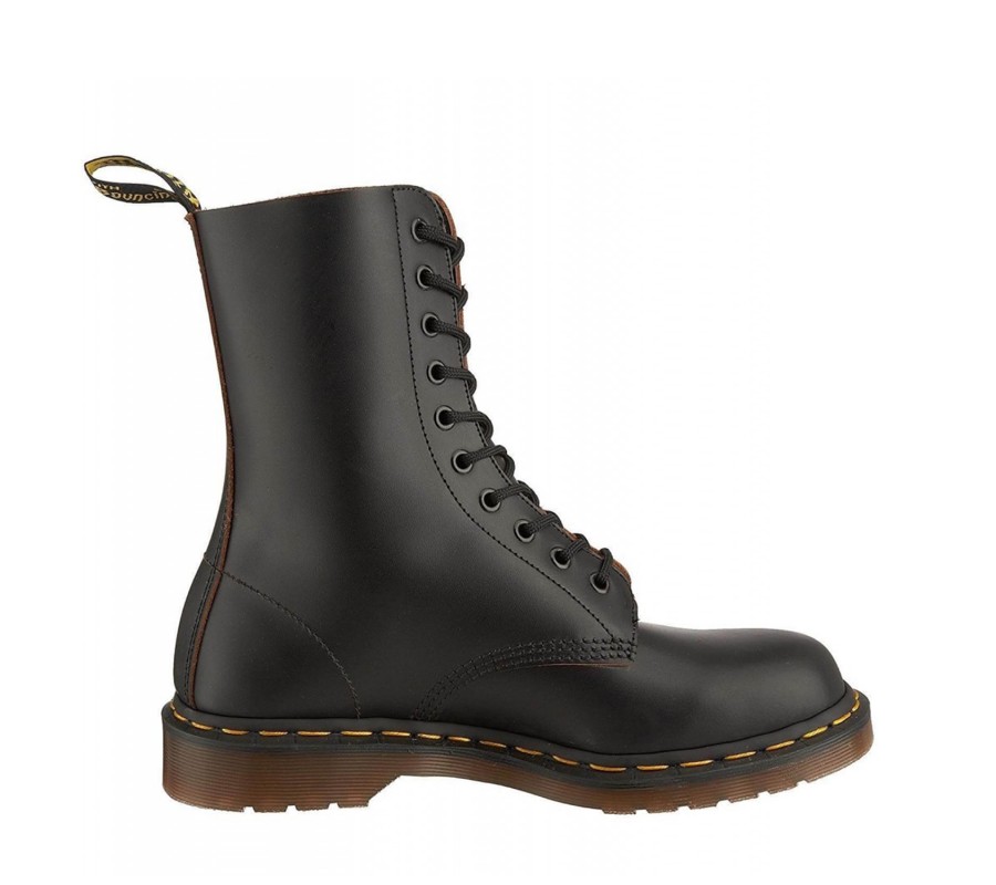 Ботинки Dr. Martens 1490 Vintage Black Quilon Boots 12309001