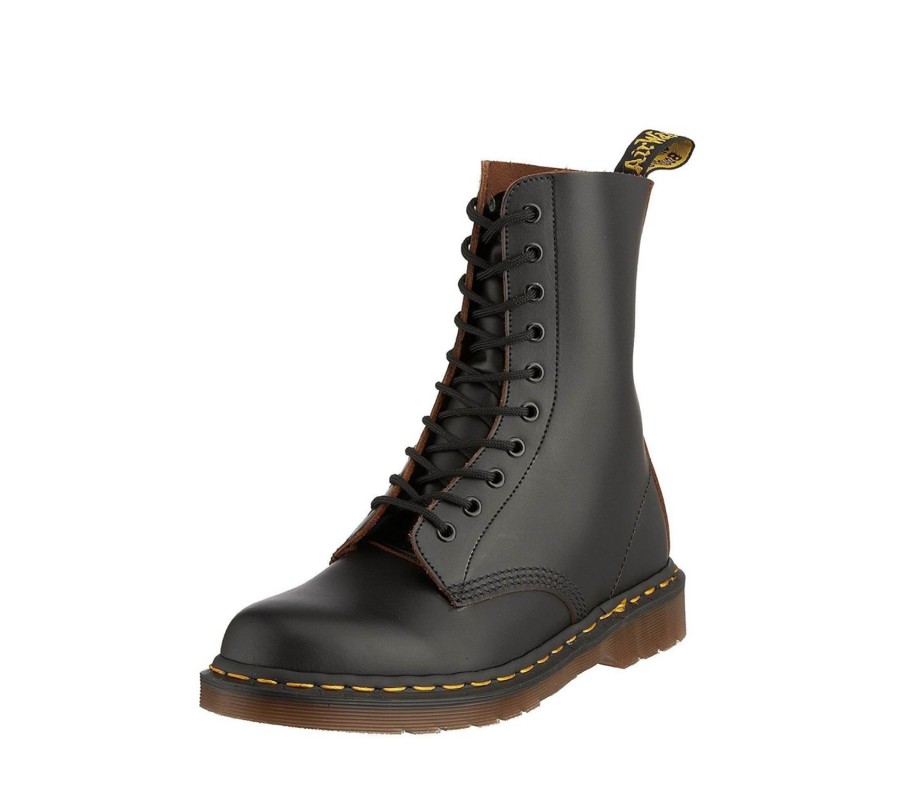 Ботинки Dr. Martens 1490 Vintage Black Quilon Boots 12309001