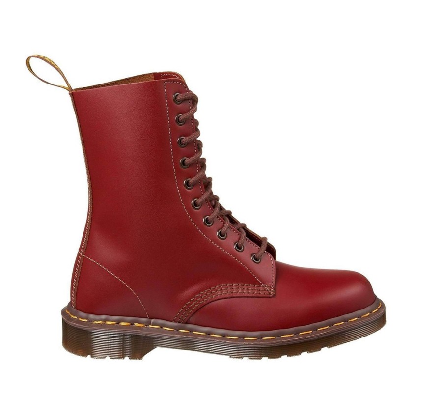 Ботинки Dr. Martens 1490 Vintage Oxblood Quilon Leather Boots 12309601