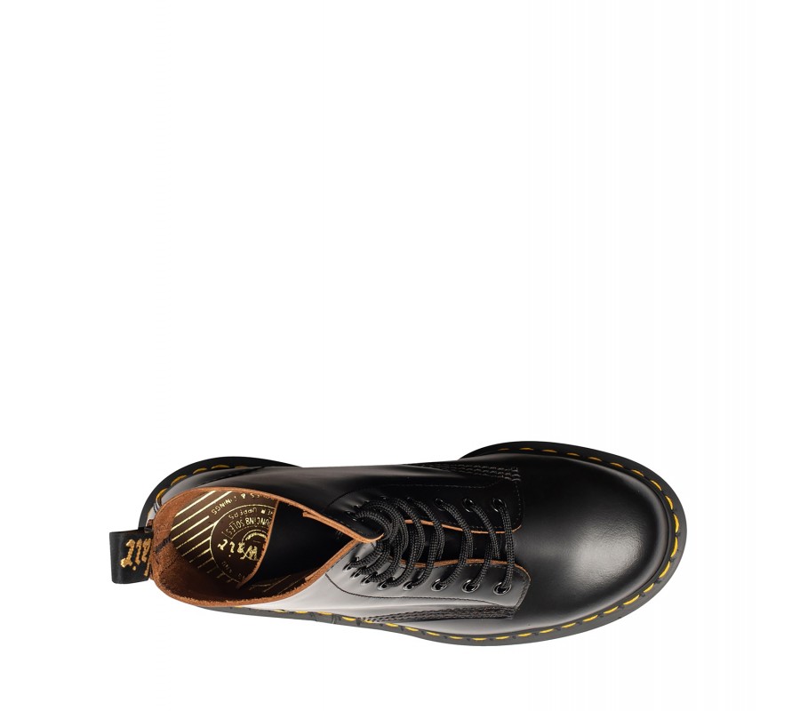 Ботинки Dr. Martens 1460 Vintage Black Quilon Lace Up Boots 12308001