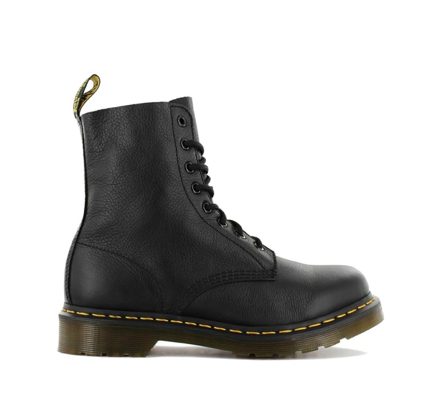 Ботинки Dr. Martens 1460 Women's Pascal Black Virginia Leather Boots 13512006