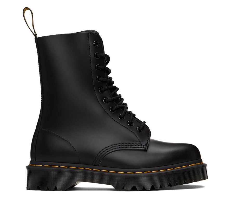 Ботинки Dr. Martens 1490 Bex Black Smooth Leather Mid Calf Boots 26202001