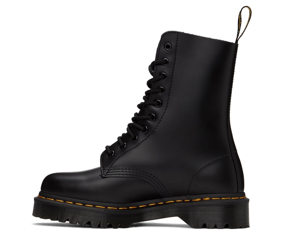 Ботинки Dr. Martens 1490 Bex Black Smooth Leather Mid Calf Boots 26202001