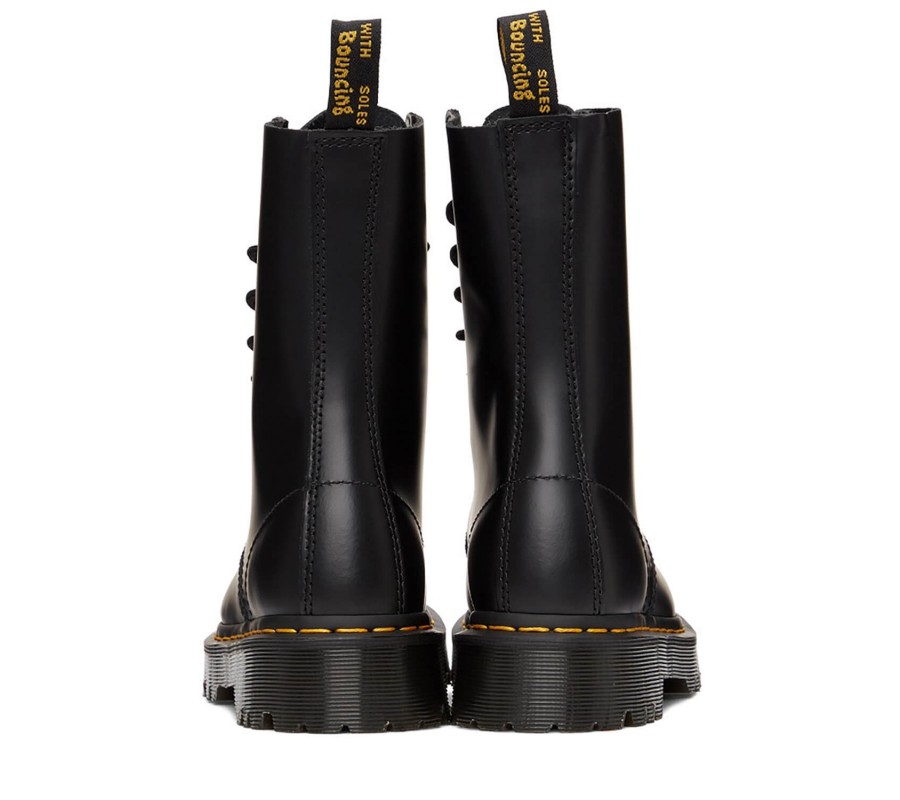 Ботинки Dr. Martens 1490 Bex Black Smooth Leather Mid Calf Boots 26202001
